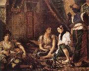 Eugene Delacroix Women of Aleigers oil on canvas